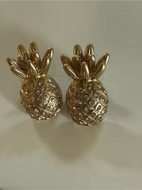 Lilly Pulitzer Gold Pineapple Stud Earrings